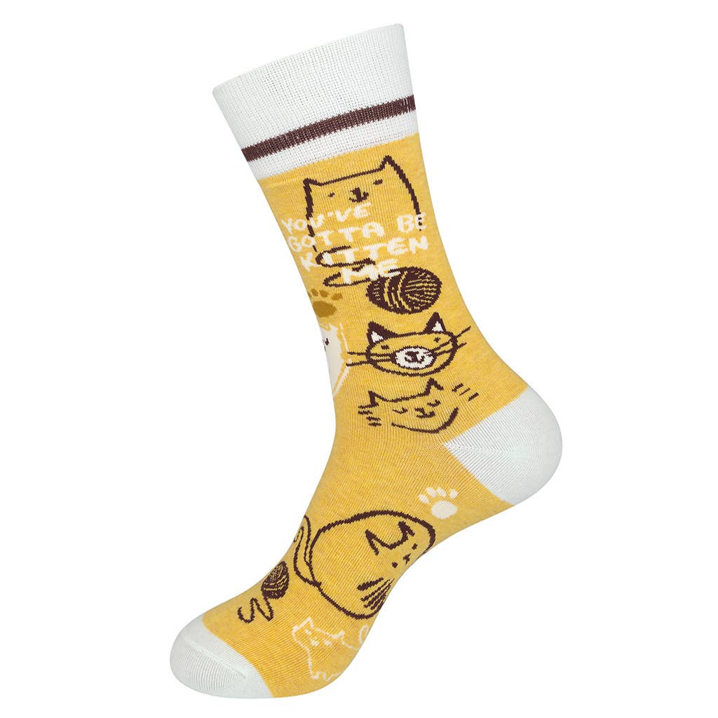 You’ve Gotta Be Kitten Me Cat Socks