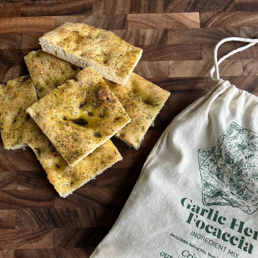 Garlic Herb Focaccia Baking Mix