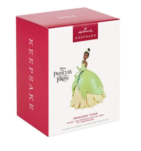 Disney The Princess and the Frog 15th Anniversary Princess Tiana Ornament