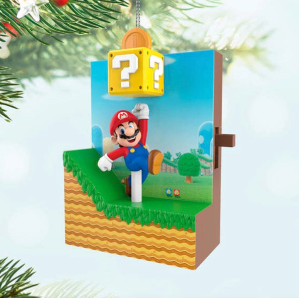 Nintendo Super Mario™ Collecting Coins Ornament With Sound and Motion