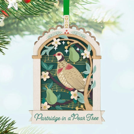 Twelve Days of Christmas Papercraft Ornament