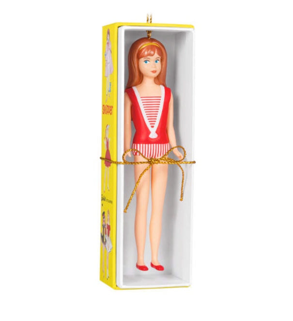 Barbie™ 60th Anniversary Barbie's Little Sister, Skipper™ Ornament