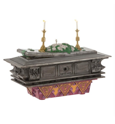 Disney The Haunted Mansion Collection The Coffin in the Conservatory Ornament With Light and Sound