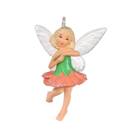 Mini Cute Carnation Fairy Ornament, 1.12"