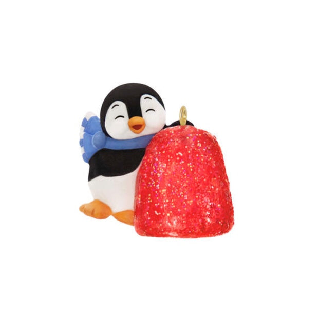 Mini Petite Penguins A Gumdrop Greeting Ornament, 0.86"