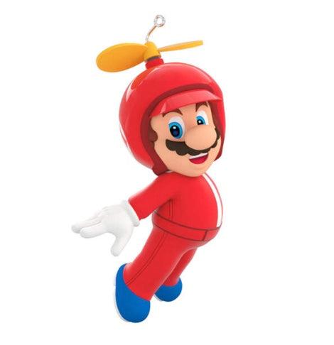 Nintendo Super Mario™ Powered Up With Mario Propeller Mario Ornament