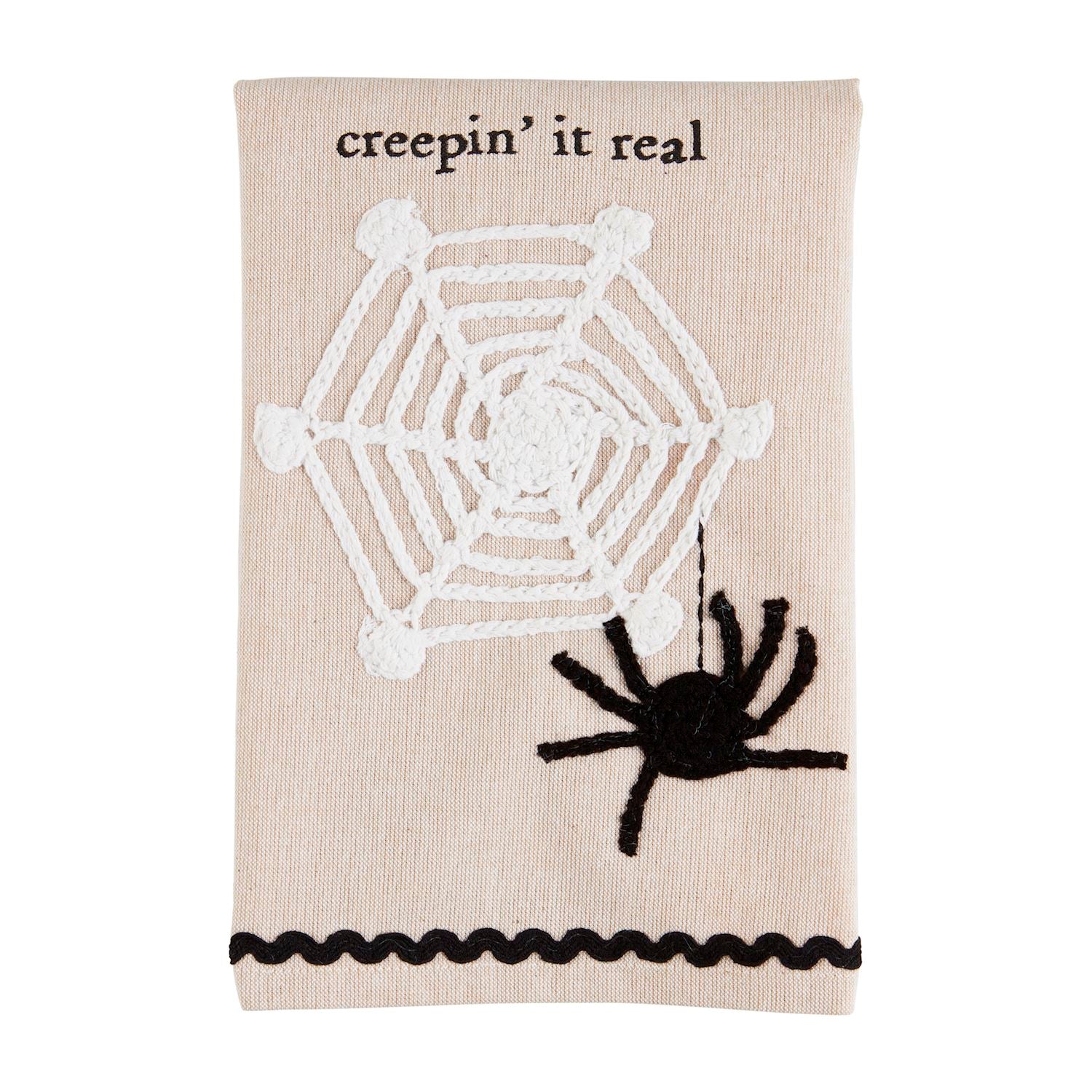 Halloween Crochet Towel