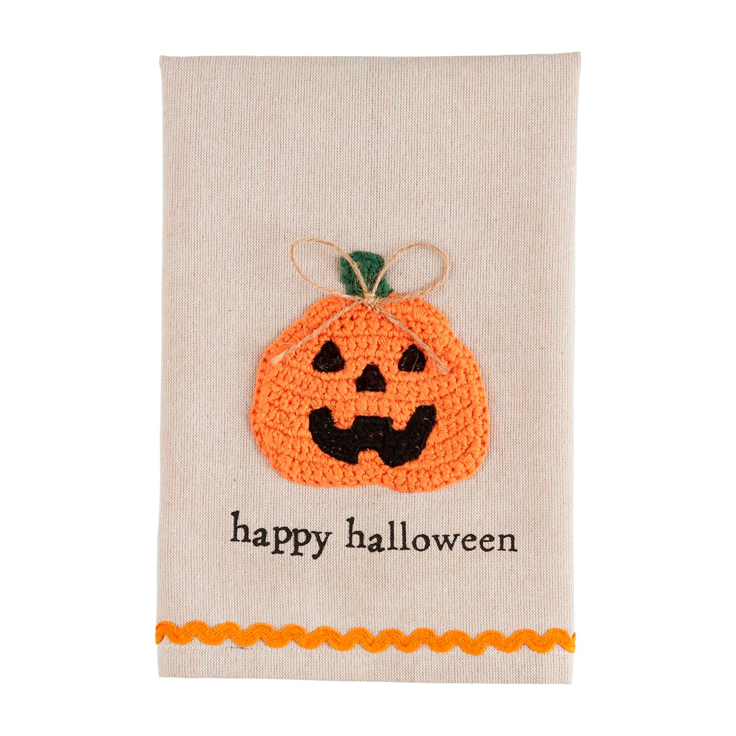 Halloween Crochet Towel