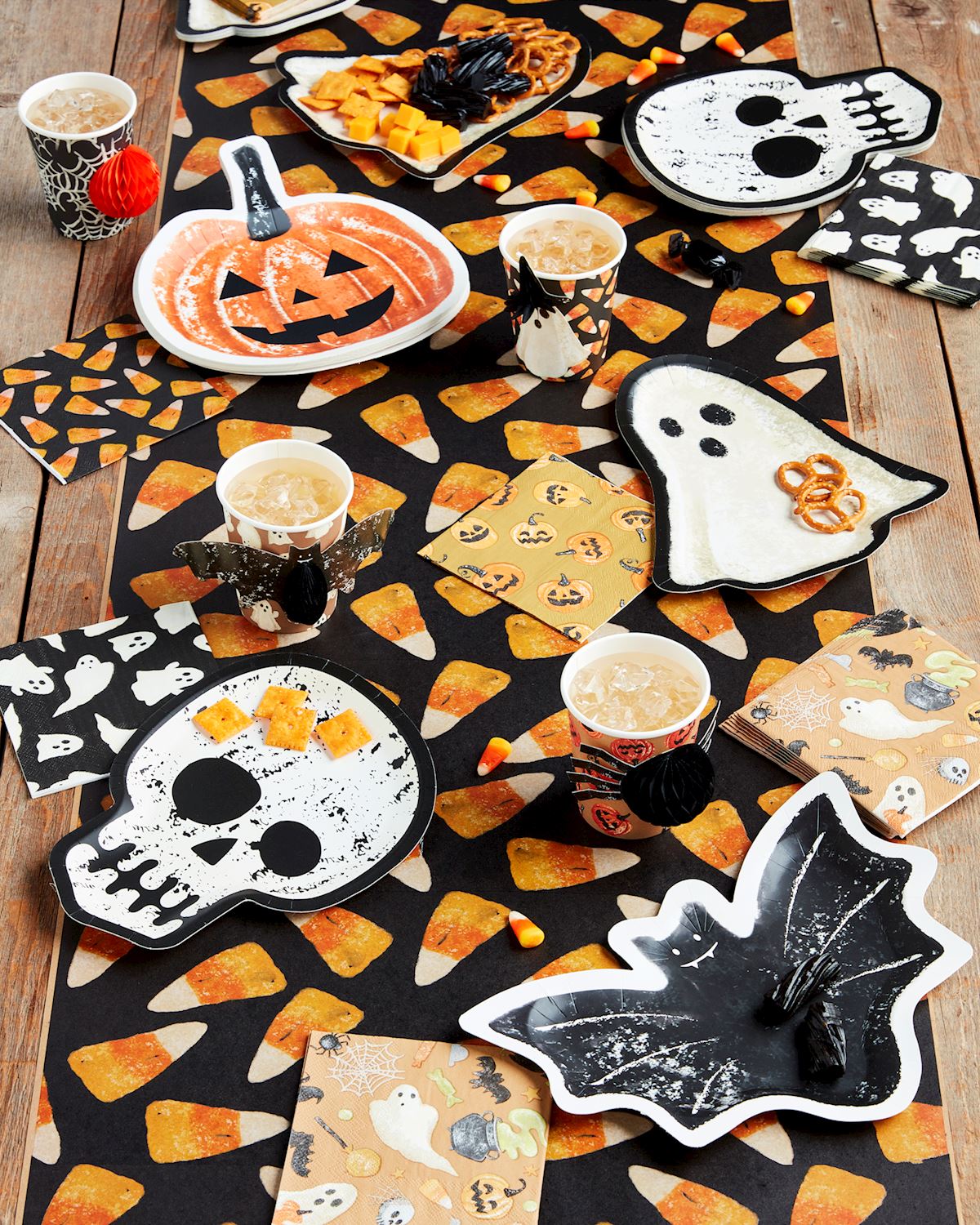 Halloween Paper Plate & Napkin Set