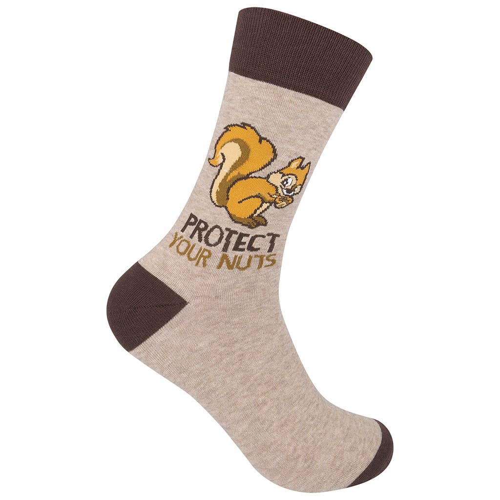 Protect Your Nuts Socks | Funny Socks | Men's Socks