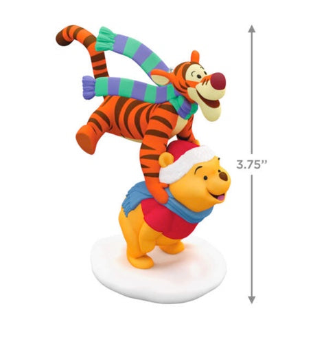 Disney Winnie the Pooh Leapfrogging Friends Ornament