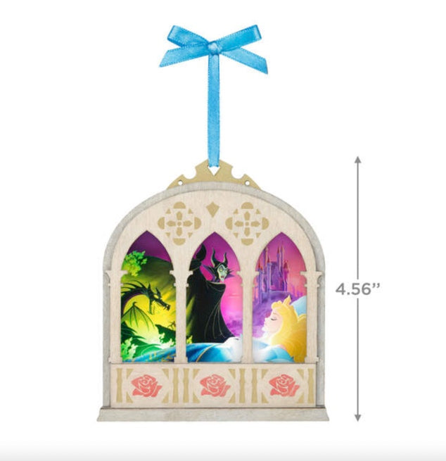 Disney Sleeping Beauty 65th Anniversary Papercraft Ornament With Light