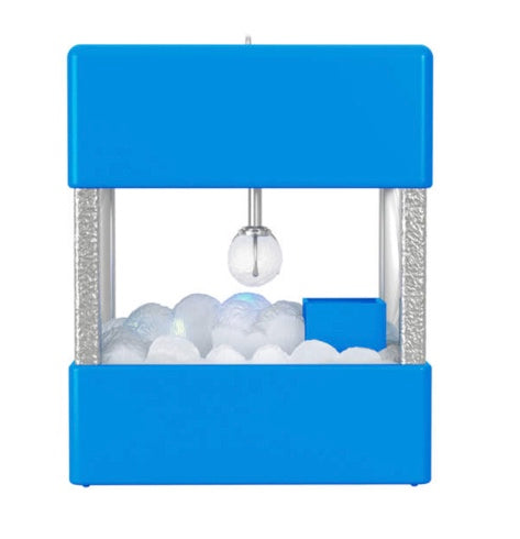 Magic Snowball Claw Game Musical Ornament With Light and Motion