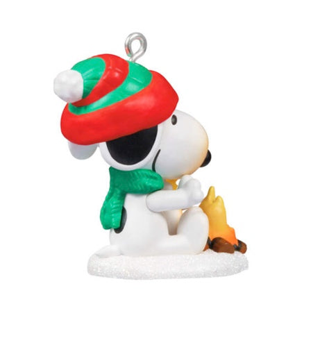 Mini Peanuts® Winter Fun With Snoopy Ornament, 1.02"