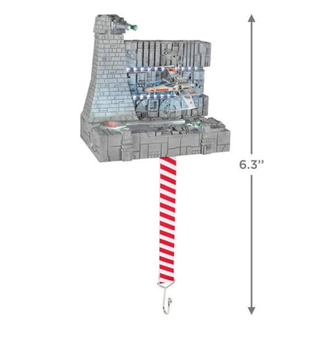 Star Wars: A New Hope™ Luke Skywalker's X-Wing Starfighter™ Ornament and Stocking Hanger Set With Light and Sound