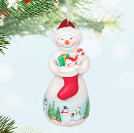 Snowtop Lodge Noelle T. Klaus Porcelain Ornament