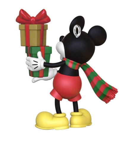 Mini Disney Mickey Mouse Mickey's Special Delivery Ornament, 1.16"