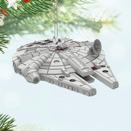 Mini Star Wars™ Millennium Falcon™ Ornament, 0.43"