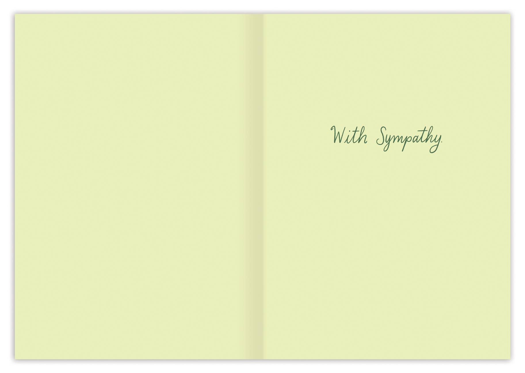 Tree Sympathy Card