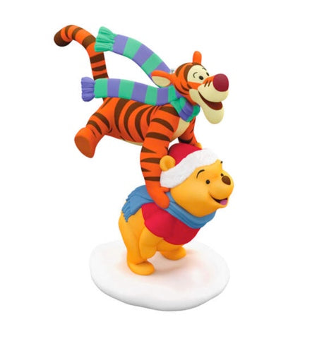 Disney Winnie the Pooh Leapfrogging Friends Ornament