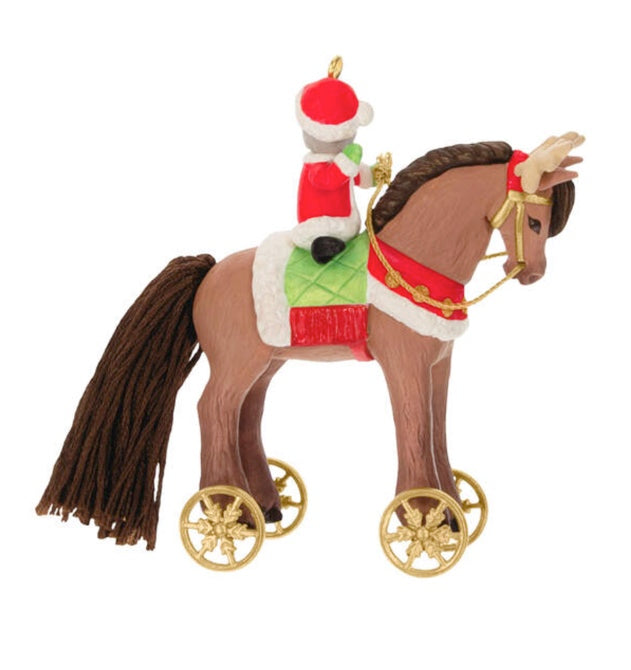 A Pony for Christmas 2024 Ornament