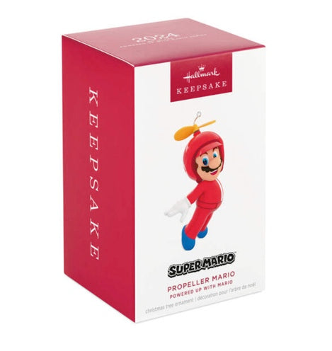 Nintendo Super Mario™ Powered Up With Mario Propeller Mario Ornament