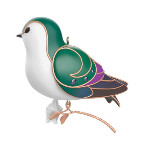 The Beauty of Birds Violet-Green Swallow Ornament