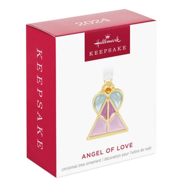 Mini Angel of Love Ornament, 1"