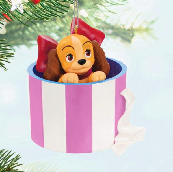 Disney Lady and the Tramp Darling's Christmas Gift Ornament