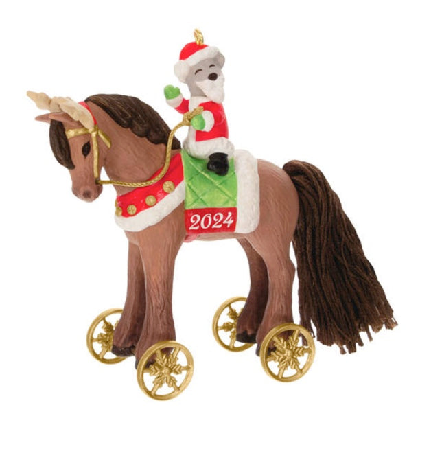 A Pony for Christmas 2024 Ornament