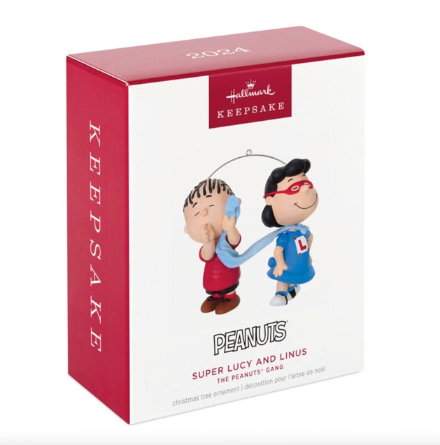 The Peanuts® Gang Super Lucy and Linus Ornament