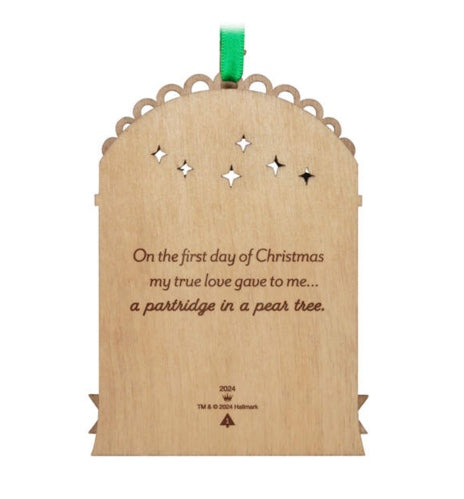 Twelve Days of Christmas Papercraft Ornament