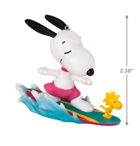 Peanuts® Spotlight on Snoopy Surf's Up! Ornament