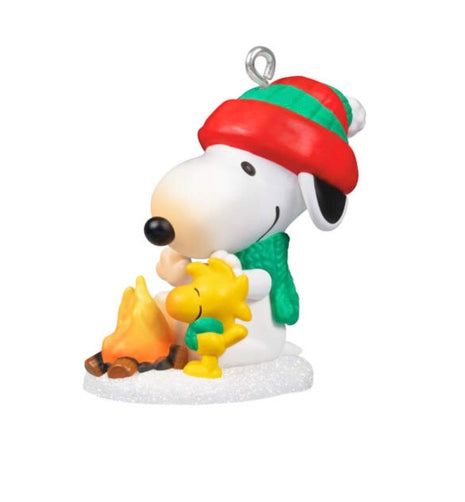 Mini Peanuts® Winter Fun With Snoopy Ornament, 1.02"