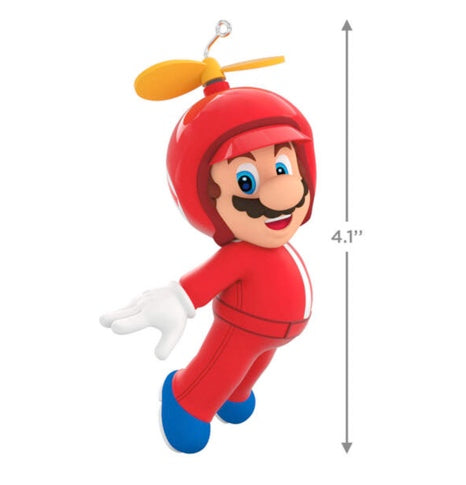 Nintendo Super Mario™ Powered Up With Mario Propeller Mario Ornament