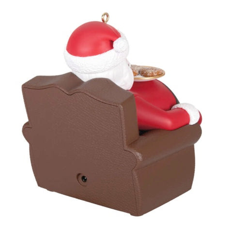 Snoring Santa Ornament With Sound and Motion