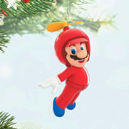 Nintendo Super Mario™ Powered Up With Mario Propeller Mario Ornament