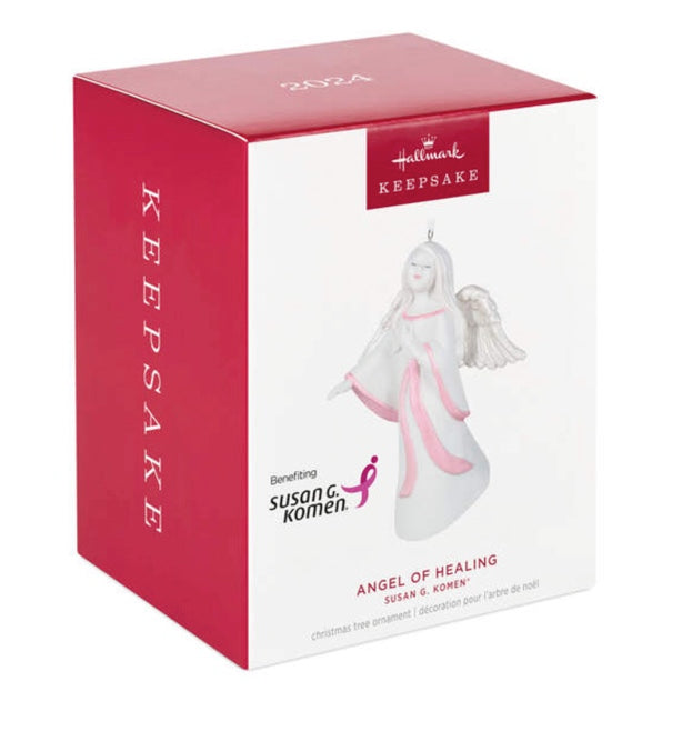 Angel of Healing Porcelain Ornament Benefiting Susan G. Komen®