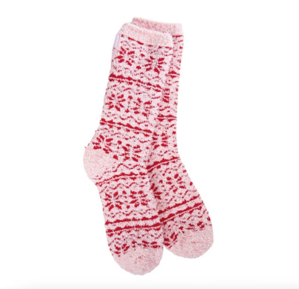 Isle Pink Crew Sock