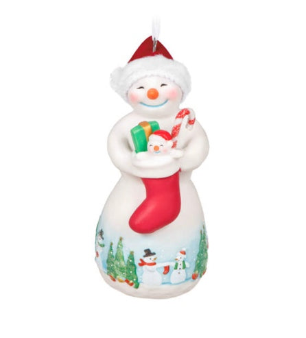 Snowtop Lodge Noelle T. Klaus Porcelain Ornament