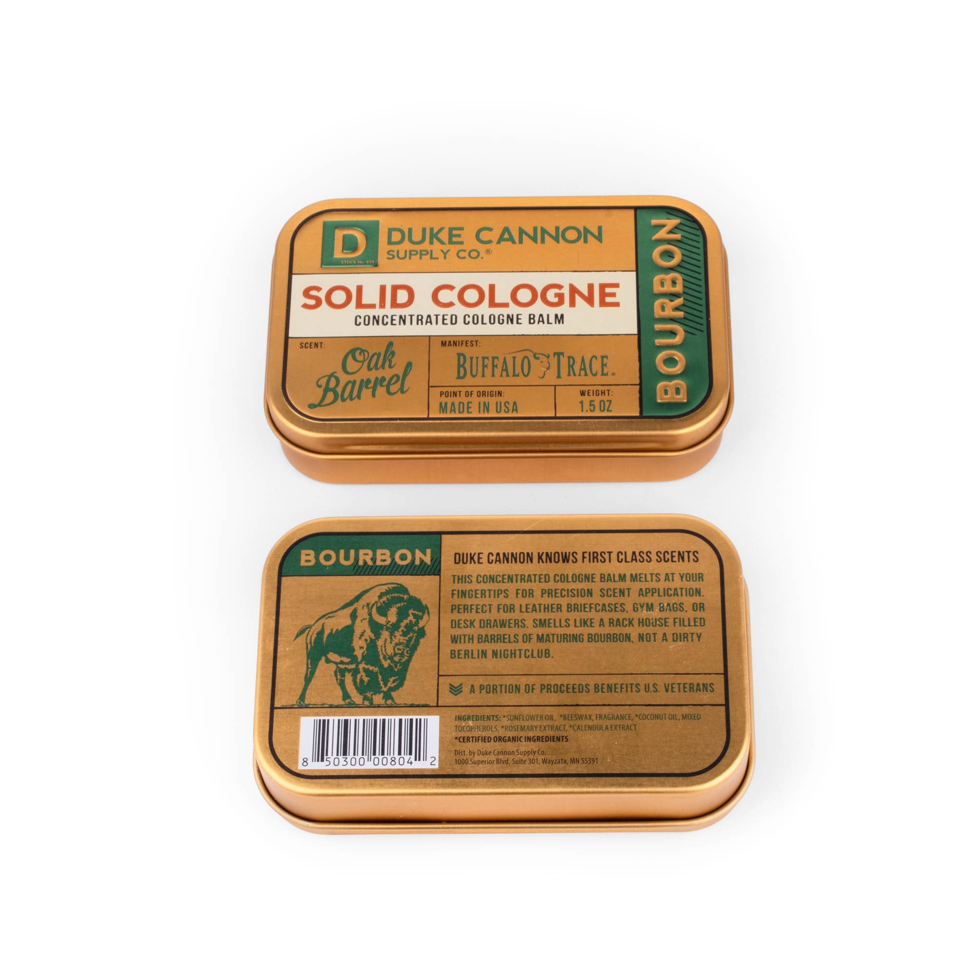 Solid Cologne - Bourbon