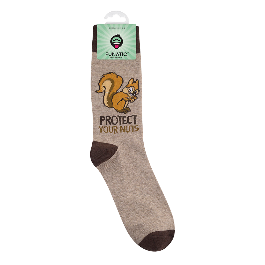 Protect Your Nuts Socks | Funny Socks | Men's Socks