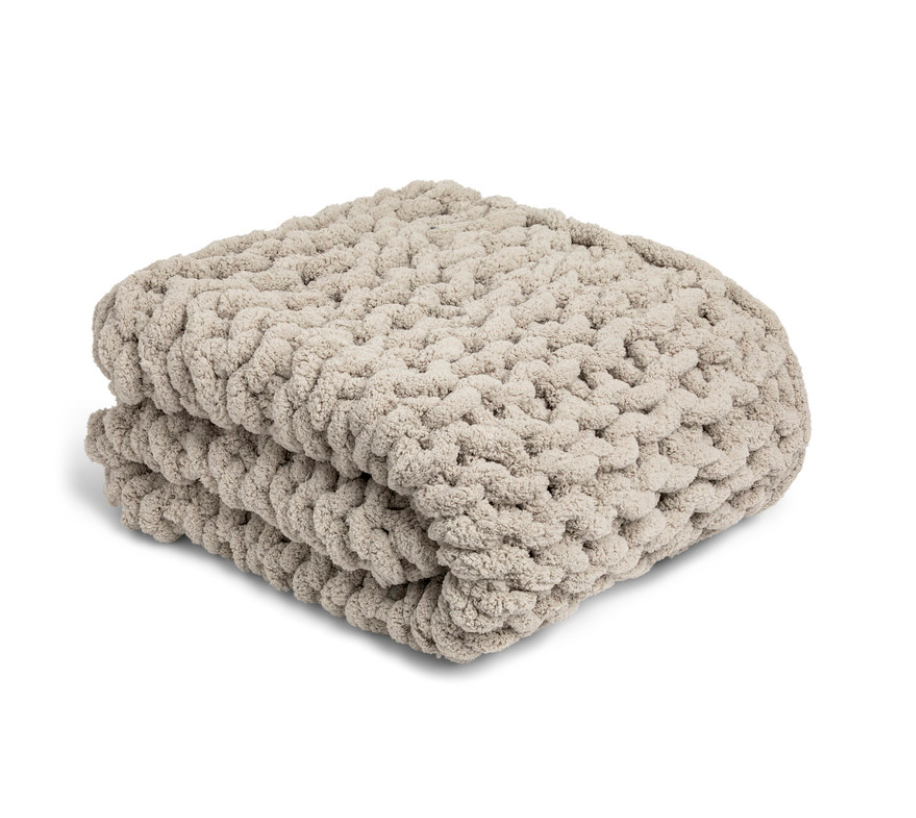 Chunky Knit Throw