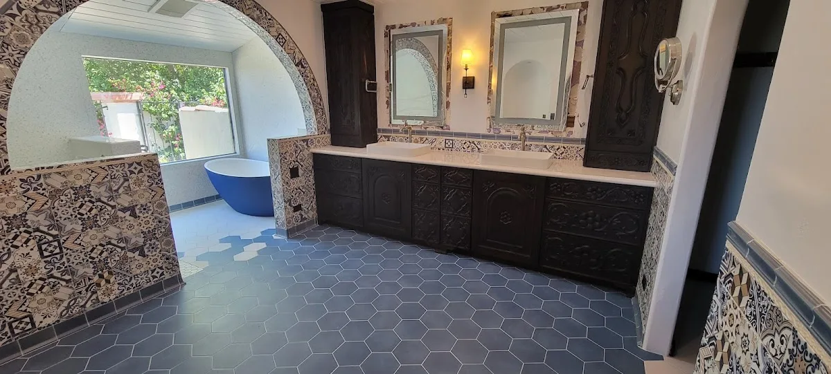Carved Custom Cabinets